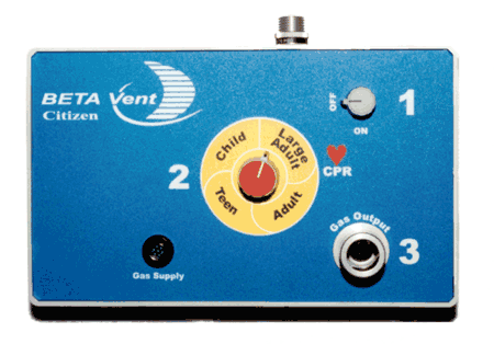 BetaVent Citizen controls